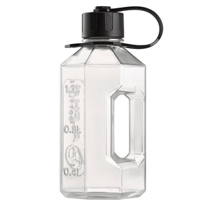 Alpha Bottle XL - 1600ml Water Jug - Eddie Hall 'BEAST' Edition Clear