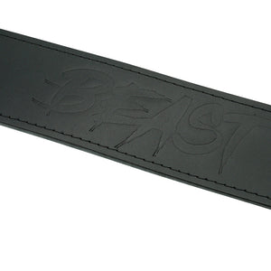 Alpha Designs 'BEAST' 10mm Single-Prong Powerlifting Belt - Stealth Edition - Hand made in the UK - Lifetime Warranty
