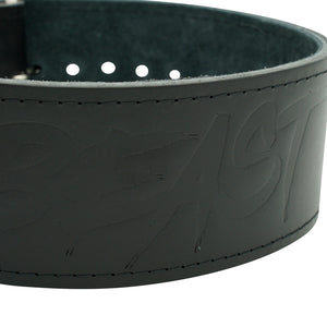 Alpha Designs 'BEAST' 10mm Single-Prong Powerlifting Belt - Stealth Edition - Hand made in the UK - Lifetime Warranty