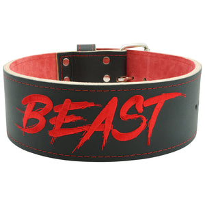 Alpha Designs 'BEAST' 10mm Single-Prong Powerlifting Belt - Hand made in the UK - Lifetime Warranty