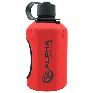 Alpha Bottle XL + Alpha Armour Neoprene Protective Sleeve - Discount Bundle