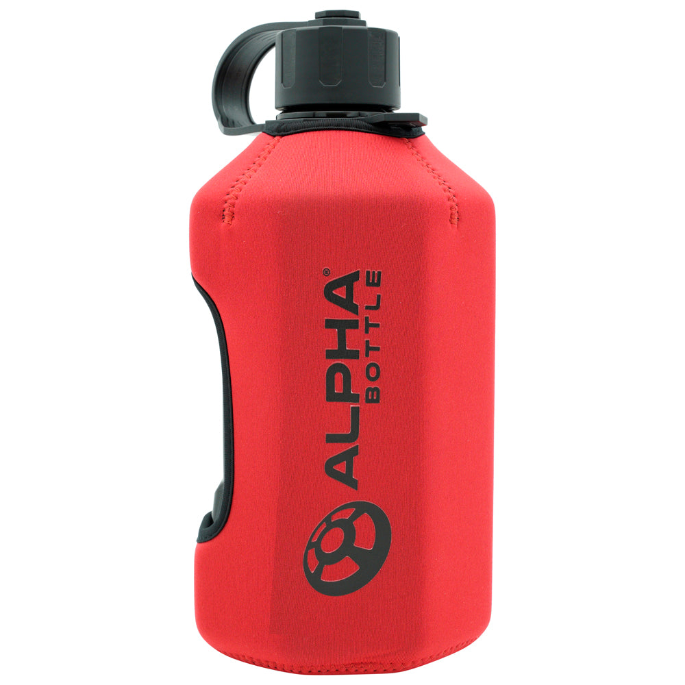 Alpha Bottle XXL + Alpha Armour -  Neoprene Protective Sleeve - Discount Bundle