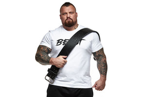 Alpha Designs 'BEAST' 10mm Single-Prong Powerlifting Belt - Stealth Edition - Hand made in the UK - Lifetime Warranty