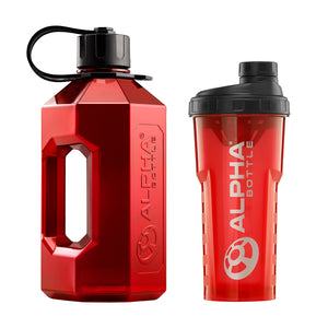 Alpha Bottle XXL + Alpha Bottle 750 V2 Anti-Bacterial Shaker